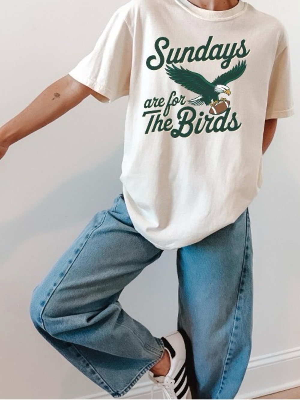 Sundays Are For The Birds Graphic Tee, Philly Football T-Shirt